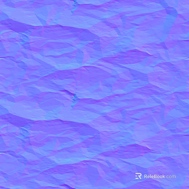 Paper surface wrinkle relief normal texture texture