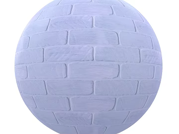 Brick wall PBR texture (ID:ffach841964)