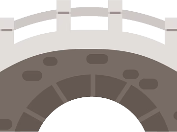 Landscape of Chinese-style Stone Arch Bridge texture (ID:ffaeh742226)