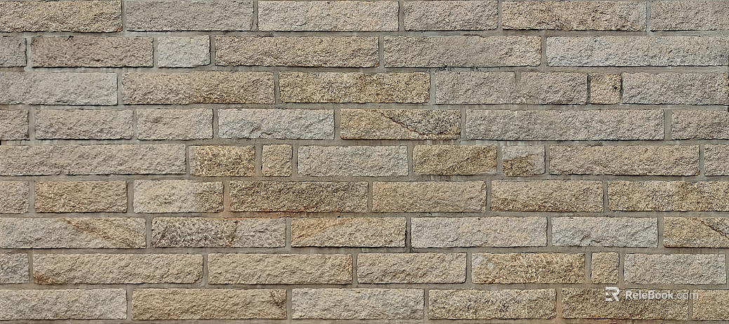 strip stone retaining wall texture