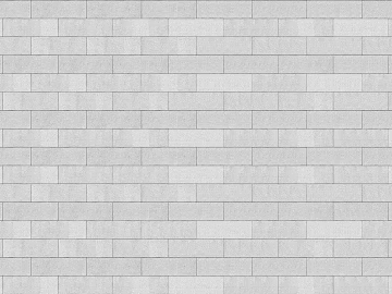 Brick wall gray and white composite exterior wall strip brick seamless 3d model