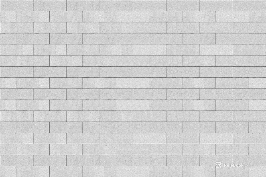 Brick wall gray and white composite exterior wall strip brick seamless texture