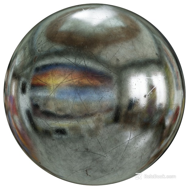 Stainless Steel Dressed PBR texture