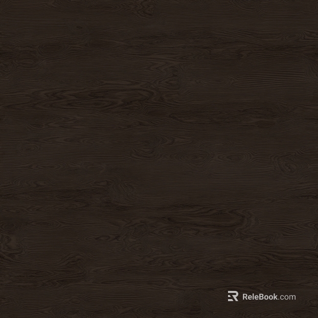 Dark Brown Walnut Grain Interior Wall Panel texture