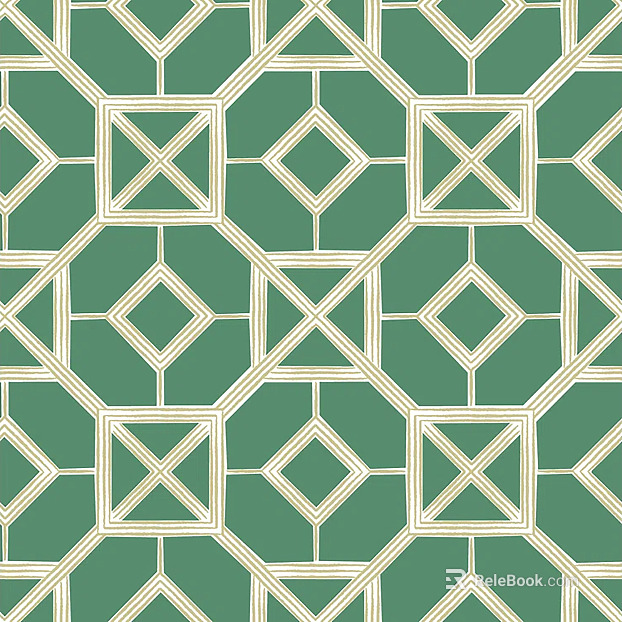 Flower tile texture
