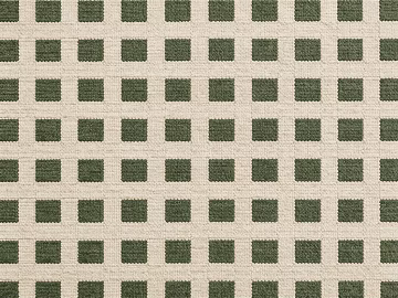 Green and white checkered textured carpet 3d model