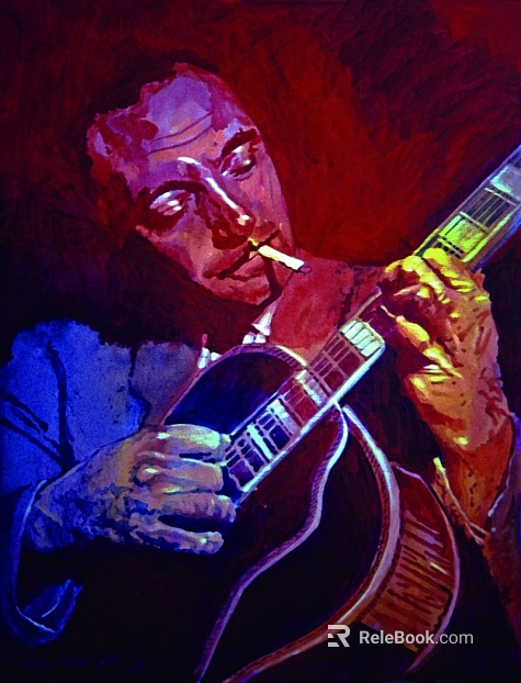 figure painting texture