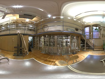 Indoor Exhibition Hall Space HDR texture (ID:ffabg23341)