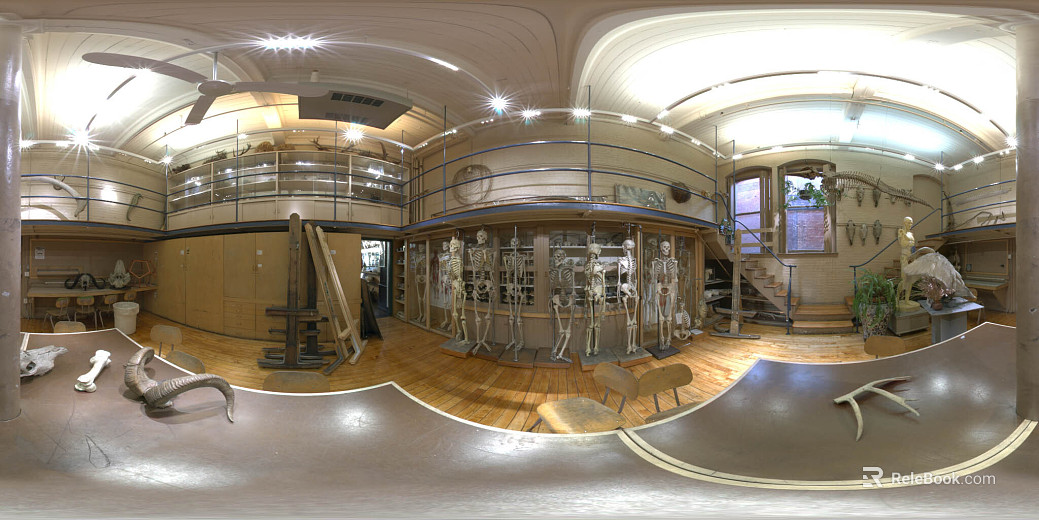 Indoor Exhibition Hall Space HDR texture