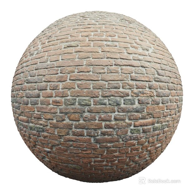 Brick wall PBR texture