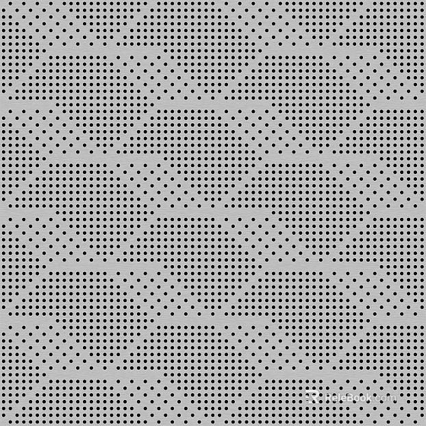 Perforated plate texture
