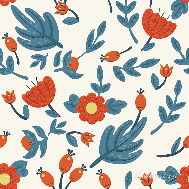 cartoon painting texture