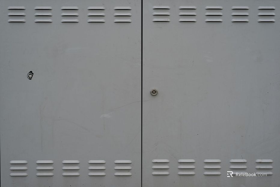 Metal door texture