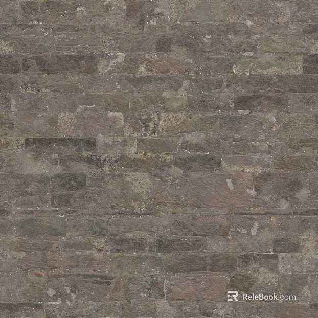 Gray-brown cultural stone exterior wall tiles texture