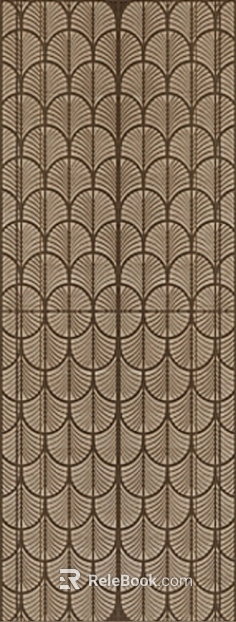 Curry geometric pattern wallpaper background wall texture