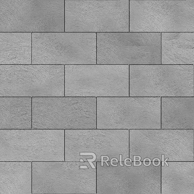 Cement Tile Solid Color Cream Matte Cement Floor Tile texture