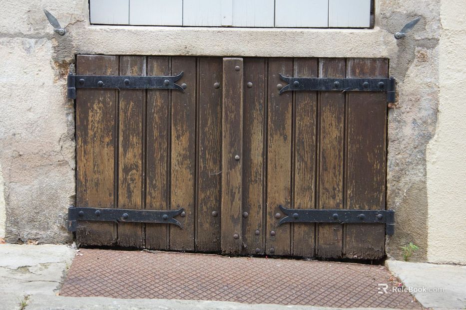 Wooden door texture