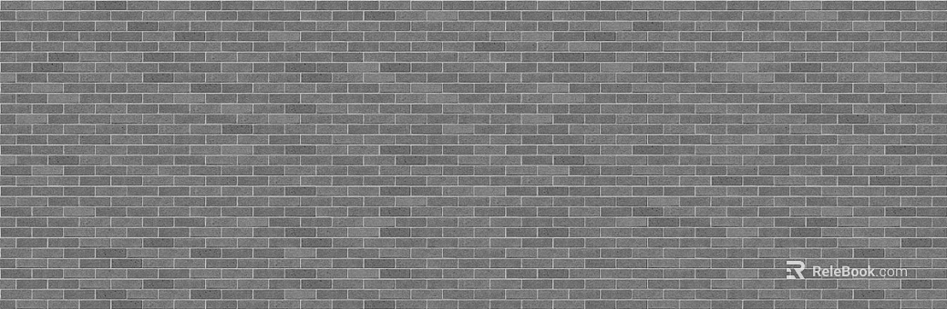 Black Sesame Staggered Brick for Brick Wall texture