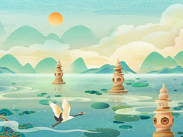 landscape painting texture (ID:ffajg03246)