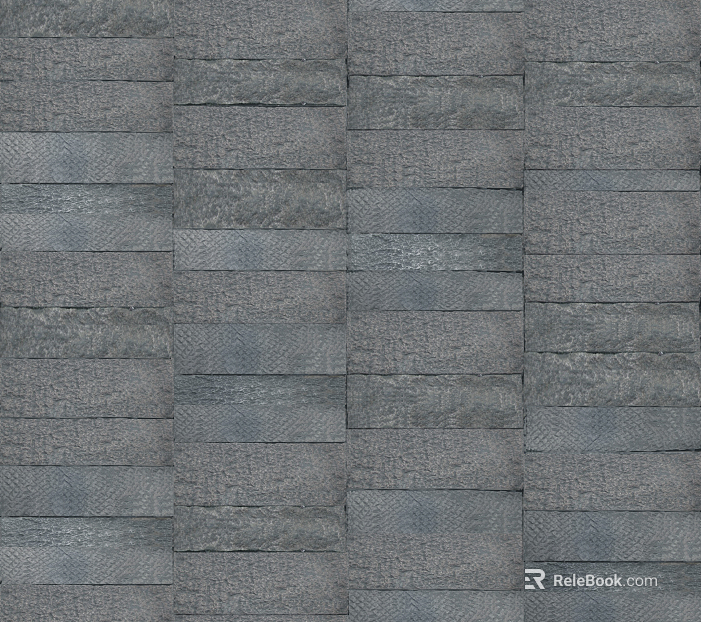 Cement brick public toilet gray wall brick texture