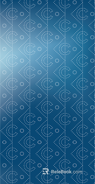 Blue geometric pattern wallpaper wall decoration texture