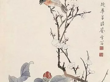 flower-and-bird painting texture (ID:ffaag76253)