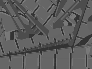 Gray Tone Black and White Bump Industrial Wind Map texture (ID:ffaeh783996)