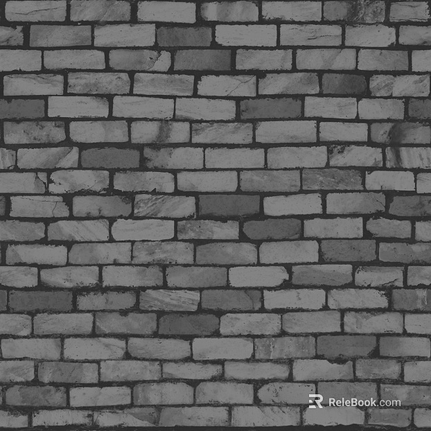 Brick wall gray stone texture texture
