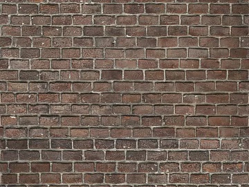 Dark brown brick wall building exterior texture (ID:ffaeh529394)