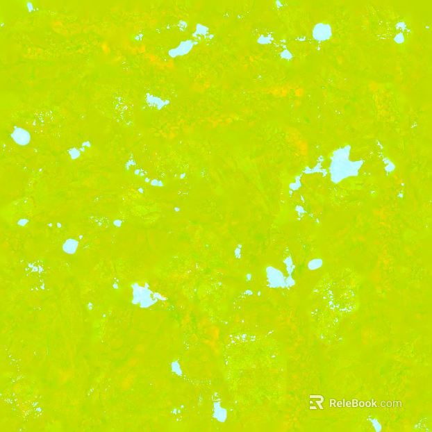 Fluorescent green art paint wall decoration texture