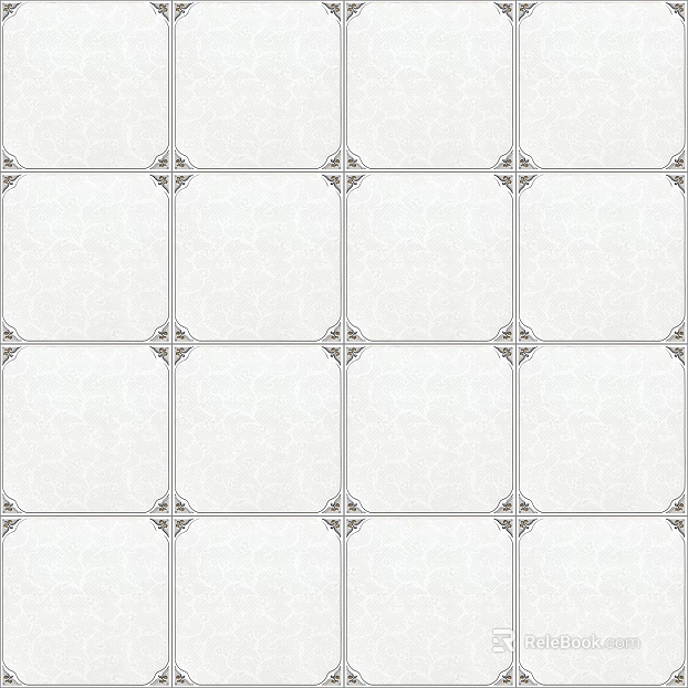 White Tile Kitchen and Bathroom Wall Tile texture
