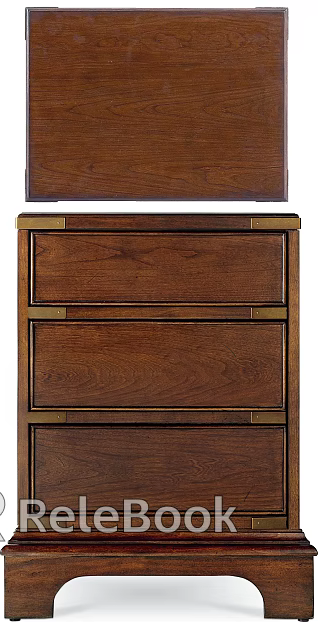 Wood cabinet solid color cabinet door panel texture