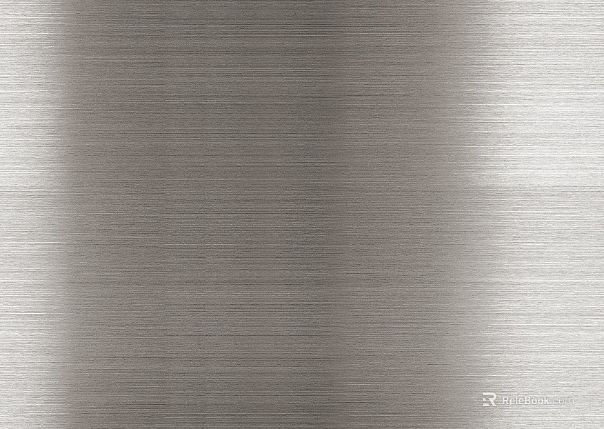 Silver brushed stainless steel decorative panel texture