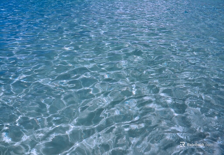 Light Blue Ripple Waterscape Map texture