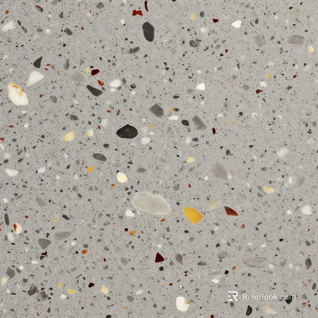 light gray terrazzo texture