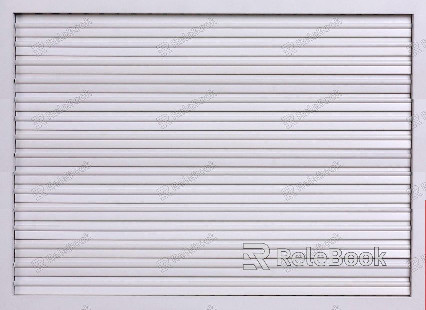 Rolling shutter door texture