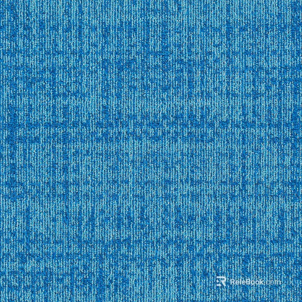 Blue woven tile carpet texture