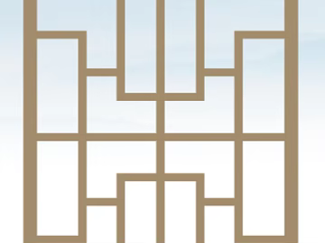 Wood carved hardware component window Chinese style texture (ID:ffajg03213)