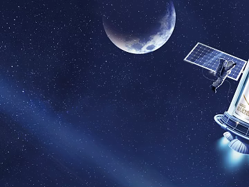 cosmic starry sky 3d model