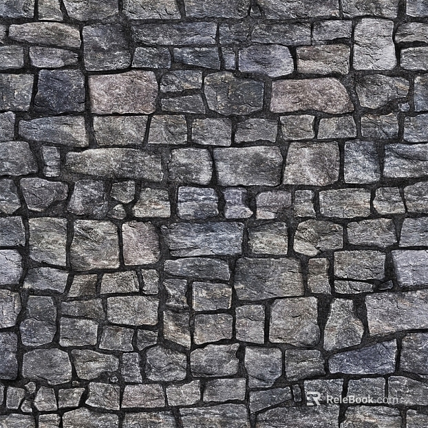 Culture Stone Black Culture Stone Seamless texture