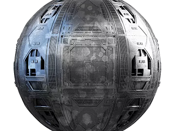 Sci-Fi Exterior Wall PBR texture (ID:ffach466824)