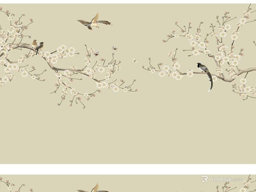 animal and plant pattern texture