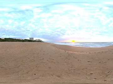 Outdoor Beach Dusk Cloudy HDR texture (ID:ffabg76641)