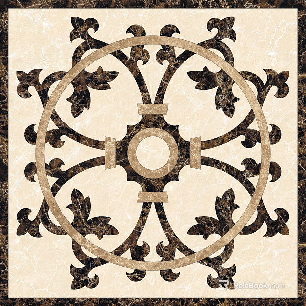 Modeling mosaic tile water knife processing series ceramic tile texture