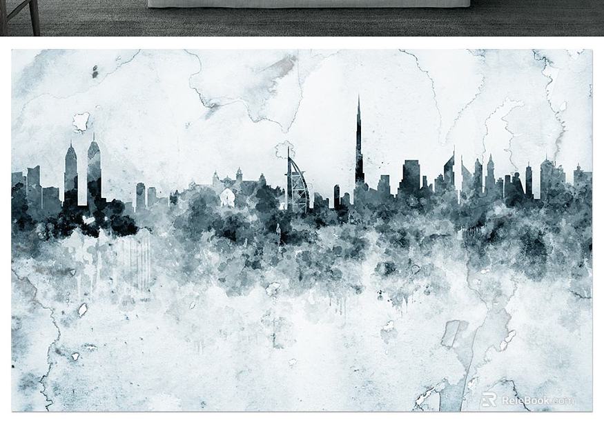 black and white painting texture