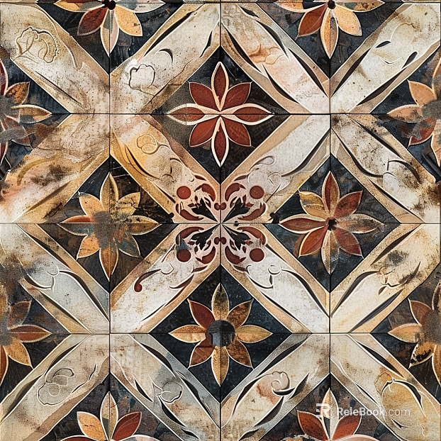 Tile texture texture