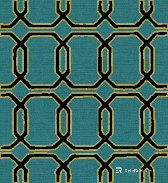 geometric carpet texture