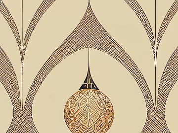 Light luxury wallpaper pattern European simple geometric pattern texture (ID:ffach076813)