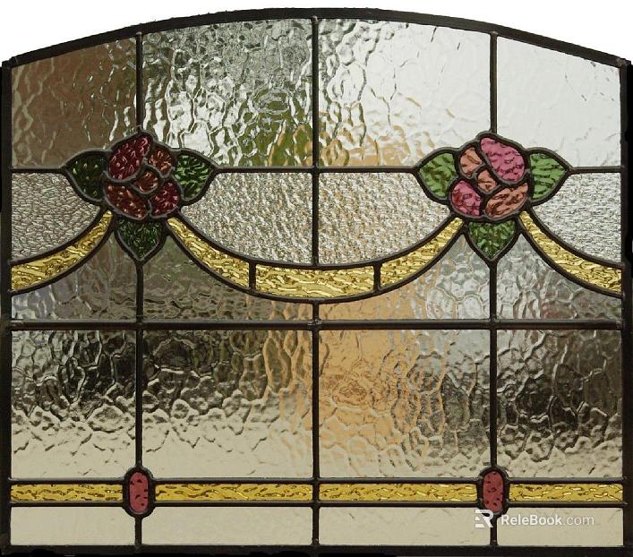 Art glass texture