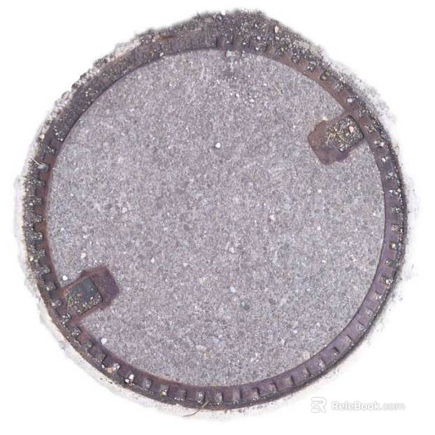 Manhole Cover PBR texture